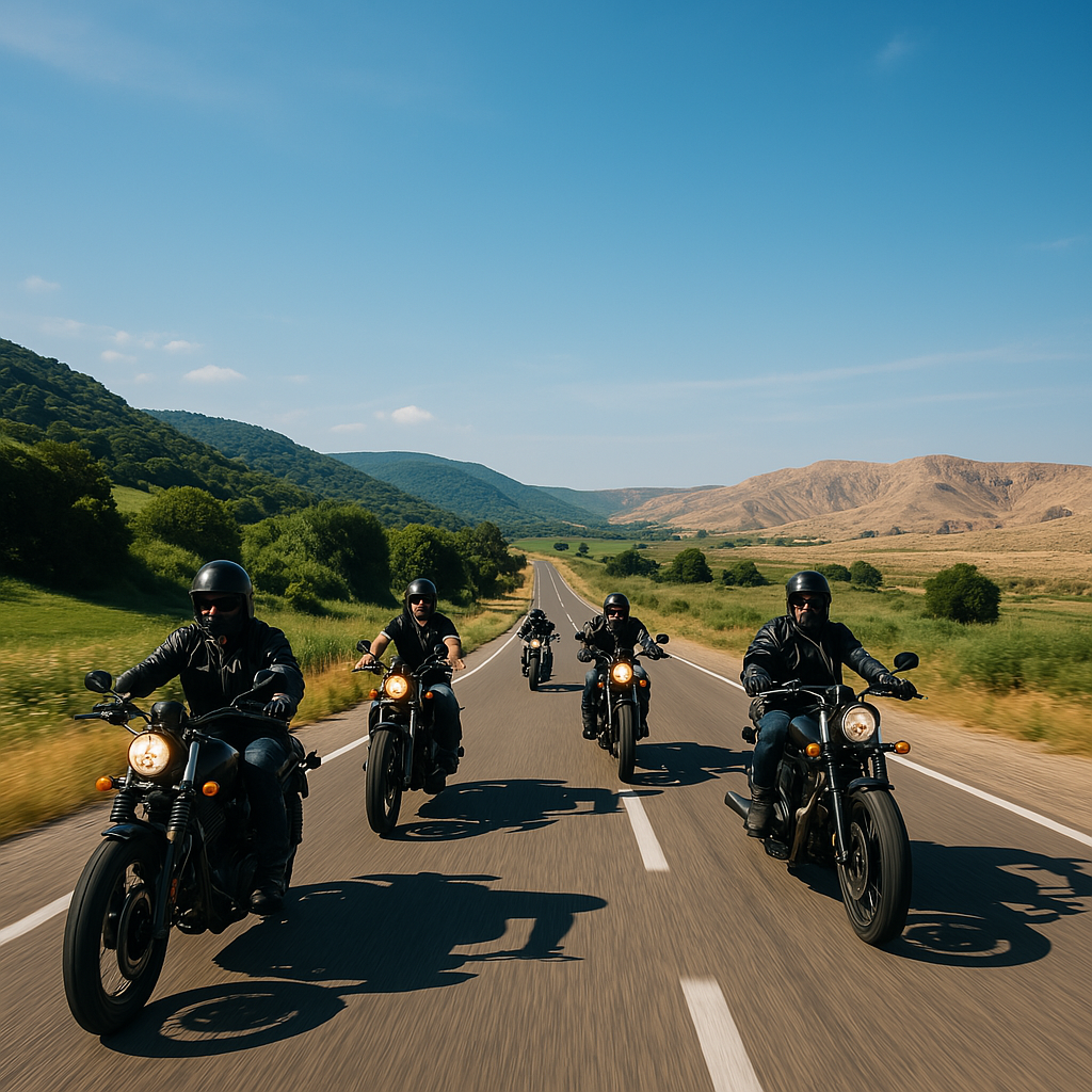 מסלולי רכיבה מומלצים לרוכבי אופנועים