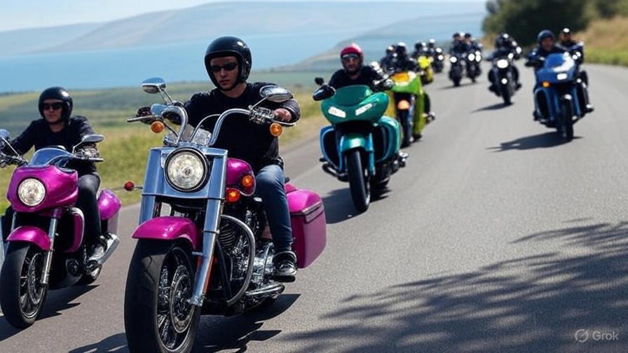 טיולי אופנועים בסופ"ש: הדרך לחופש על שני גלגלים