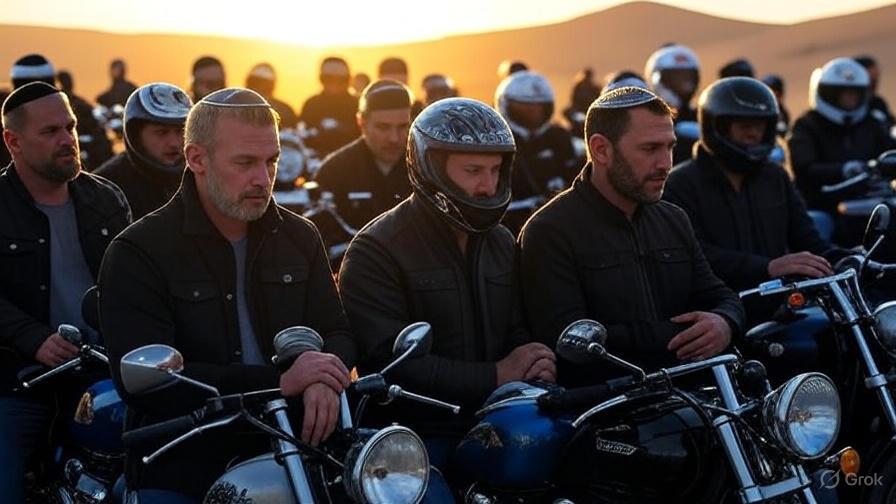 קהילת הרוכבים הדתיים שכבשה את כבישי הדרום